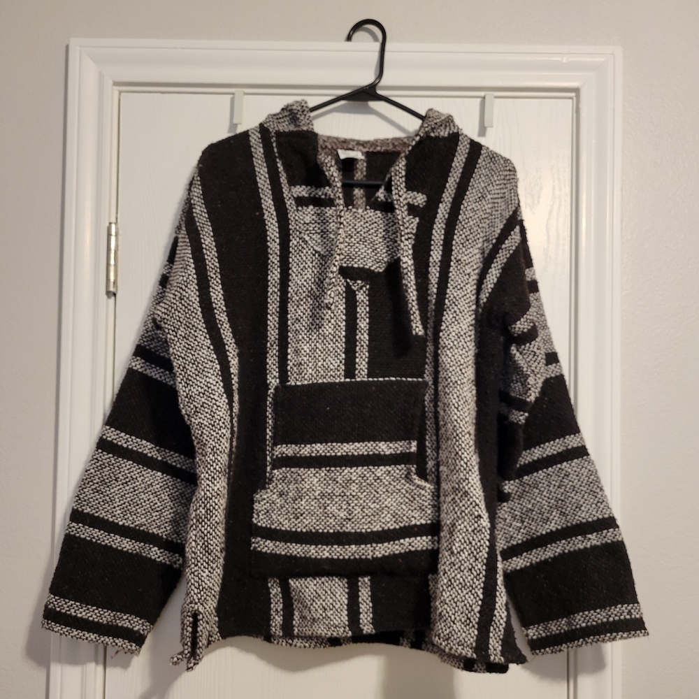 Authentic Mexican baja hoodie, size Medium